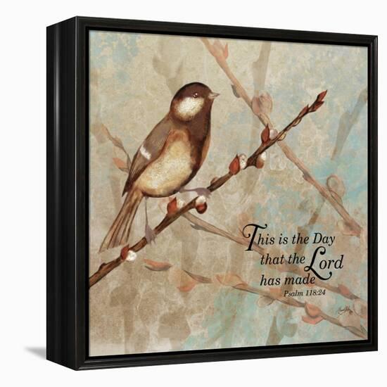 This is the Day-Elizabeth Medley-Framed Stretched Canvas