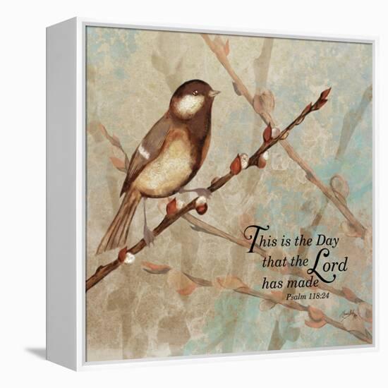 This is the Day-Elizabeth Medley-Framed Stretched Canvas