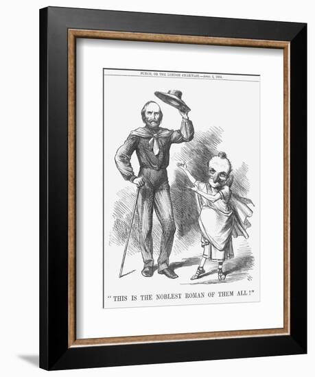 This Is the Noblest Roman of Them All!, 1864-John Tenniel-Framed Giclee Print