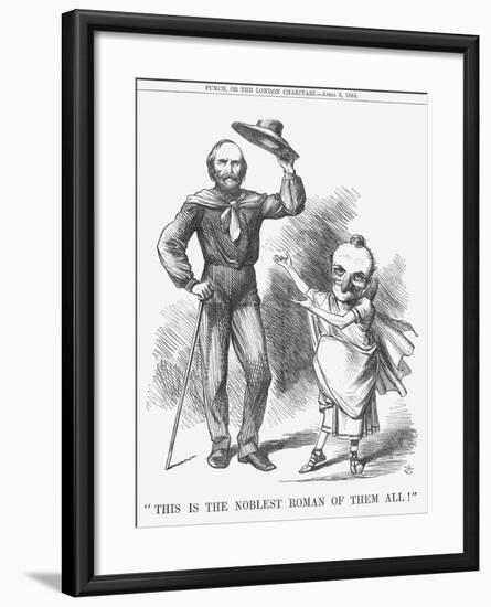 This Is the Noblest Roman of Them All!, 1864-John Tenniel-Framed Giclee Print