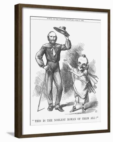 This Is the Noblest Roman of Them All!, 1864-John Tenniel-Framed Giclee Print