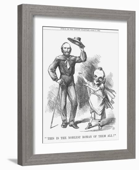 This Is the Noblest Roman of Them All!, 1864-John Tenniel-Framed Giclee Print