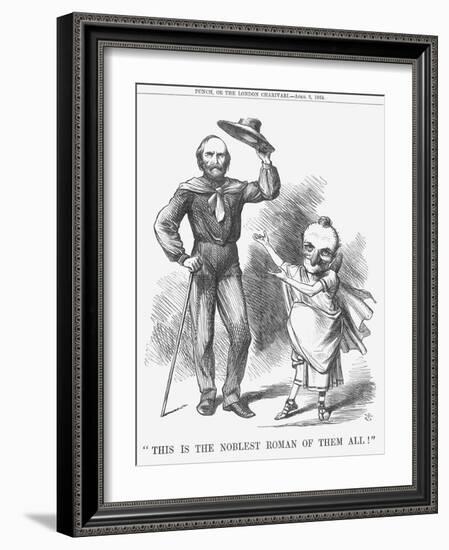 This Is the Noblest Roman of Them All!, 1864-John Tenniel-Framed Giclee Print