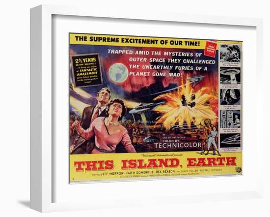 This Island Earth, 1954-null-Framed Art Print