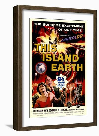 This Island Earth, 1954-null-Framed Premium Giclee Print