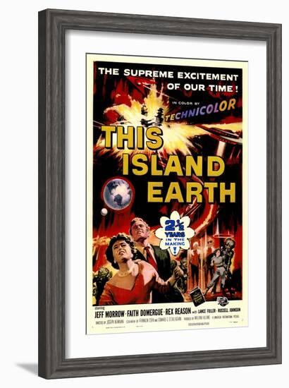 This Island Earth, 1954-null-Framed Art Print