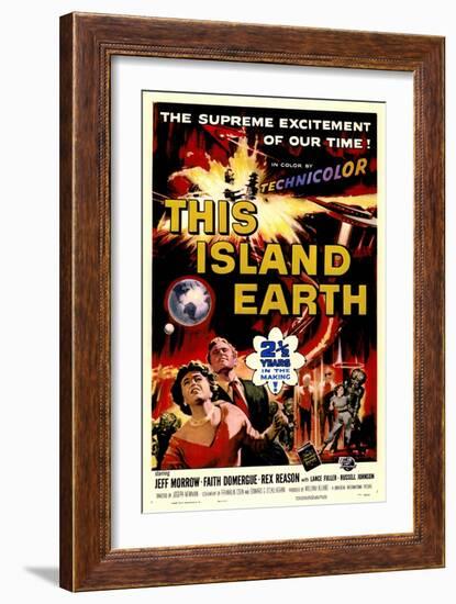 This Island Earth, 1954-null-Framed Art Print