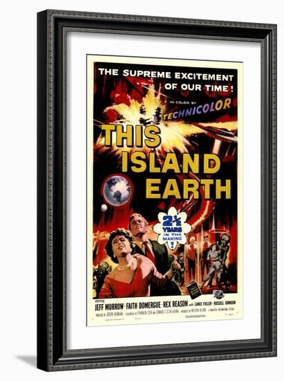 This Island Earth, 1954-null-Framed Art Print