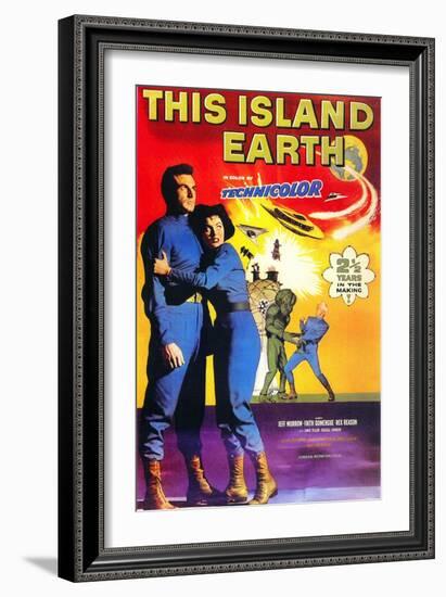 This Island Earth, 1954-null-Framed Art Print