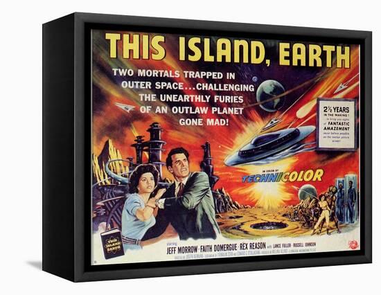 This Island Earth, 1954-null-Framed Stretched Canvas