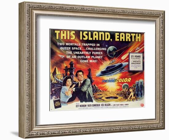 This Island Earth, 1954-null-Framed Premium Giclee Print