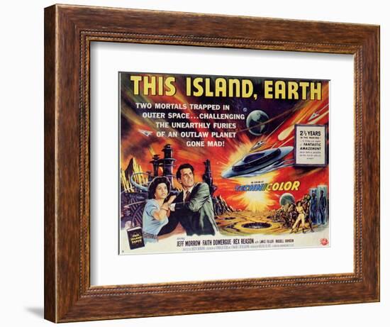 This Island Earth, 1954-null-Framed Premium Giclee Print