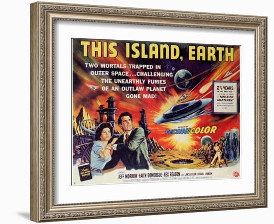 This Island Earth, 1954-null-Framed Art Print