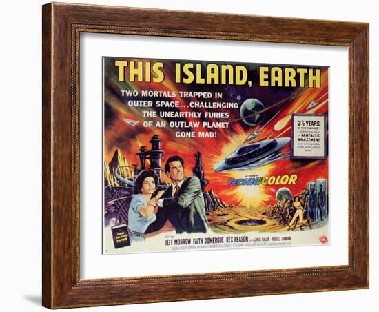 This Island Earth, 1954-null-Framed Art Print