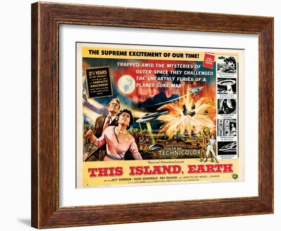 This Island Earth, 1954-null-Framed Art Print