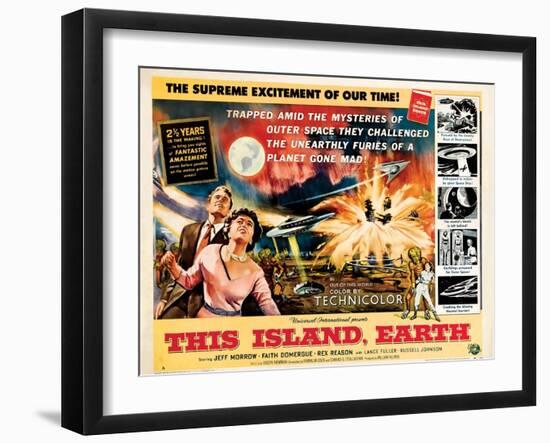 This Island Earth, 1954-null-Framed Art Print