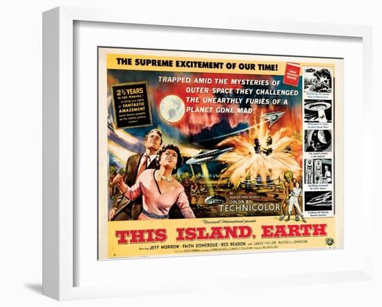 This Island Earth, 1954-null-Framed Art Print