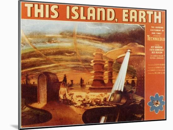 This Island Earth, 1954-null-Mounted Art Print