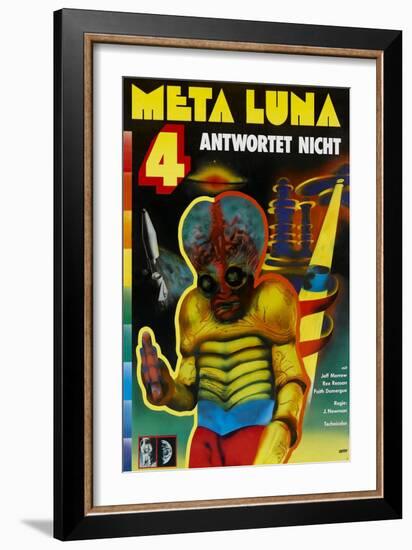 This Island Earth, German Movie Poster, 1954-null-Framed Art Print