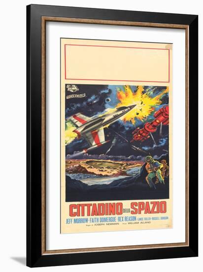 This Island Earth, Italian Movie Poster, 1954-null-Framed Art Print