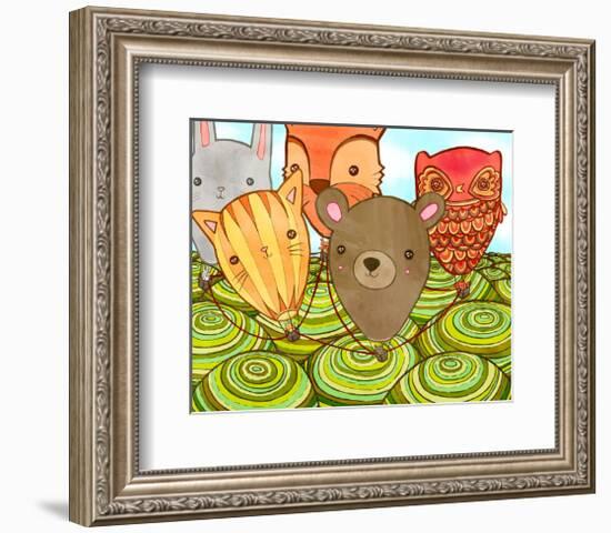 This Journey Together-My Zoetrope-Framed Art Print