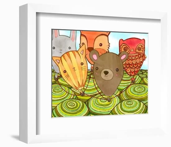 This Journey Together-My Zoetrope-Framed Art Print