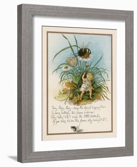 This Little Girl is Feeling Rather Nervous-Eleanor Vere Boyle-Framed Art Print