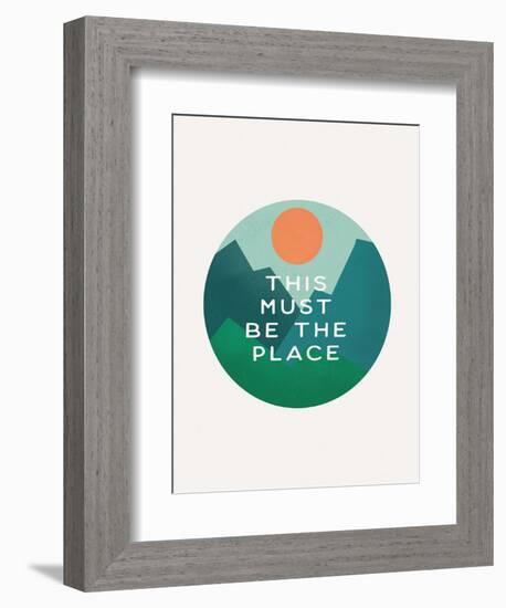 This Must be the Place-null-Framed Premium Giclee Print