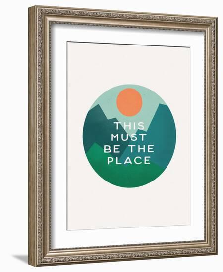 This Must be the Place-null-Framed Art Print