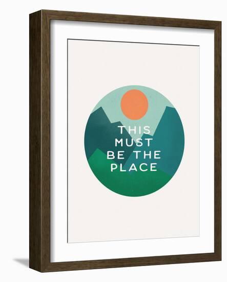 This Must be the Place-null-Framed Art Print