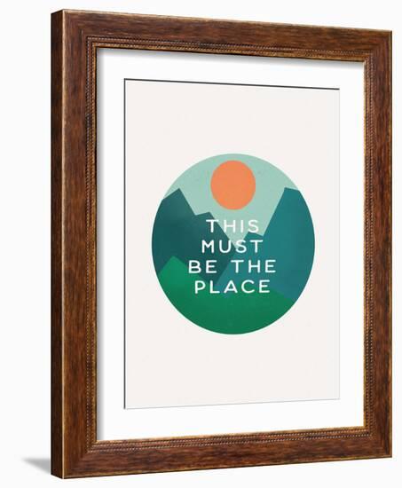 This Must be the Place-null-Framed Art Print