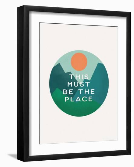 This Must be the Place-null-Framed Art Print