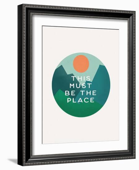 This Must be the Place-null-Framed Art Print