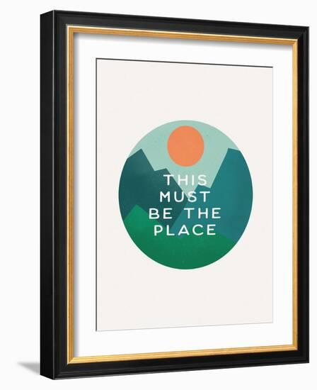 This Must be the Place-null-Framed Art Print