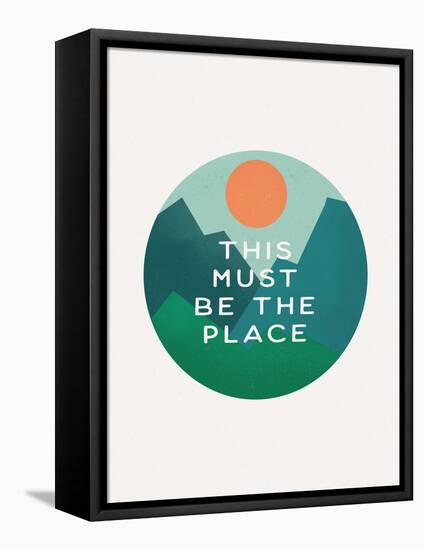 This Must be the Place-null-Framed Stretched Canvas