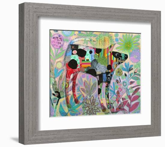 This Old Pup Has Always Been There for Me-Judy Verhoeven-Framed Art Print
