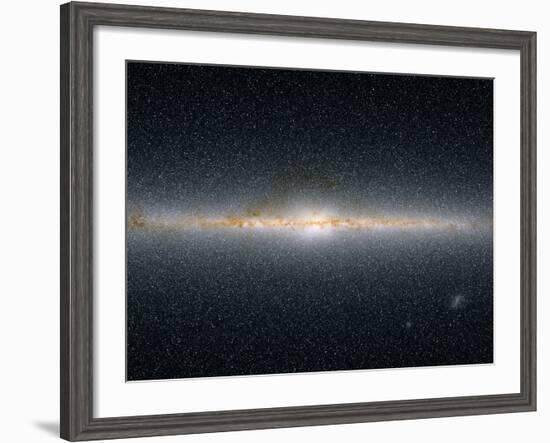 This Panoramic View Encompasses the Entire Sky As Seen by Two Micron All-Sky Survey-Stocktrek Images-Framed Photographic Print