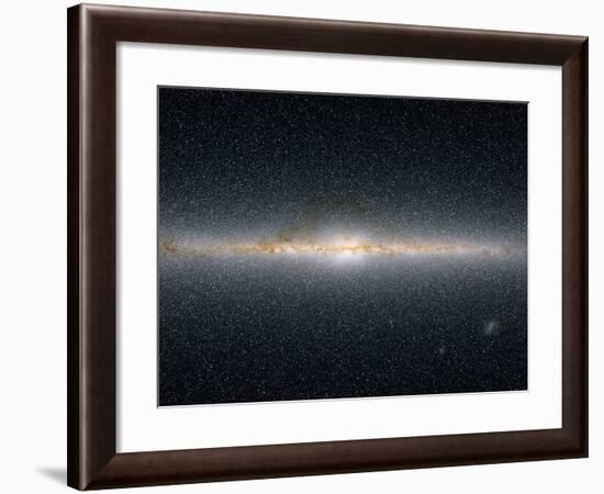 This Panoramic View Encompasses the Entire Sky As Seen by Two Micron All-Sky Survey-Stocktrek Images-Framed Photographic Print