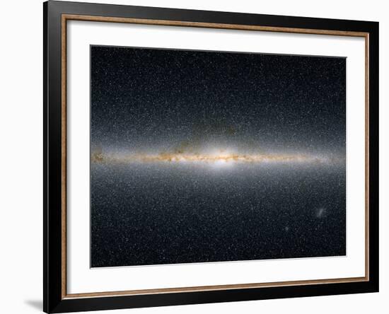 This Panoramic View Encompasses the Entire Sky As Seen by Two Micron All-Sky Survey-Stocktrek Images-Framed Photographic Print