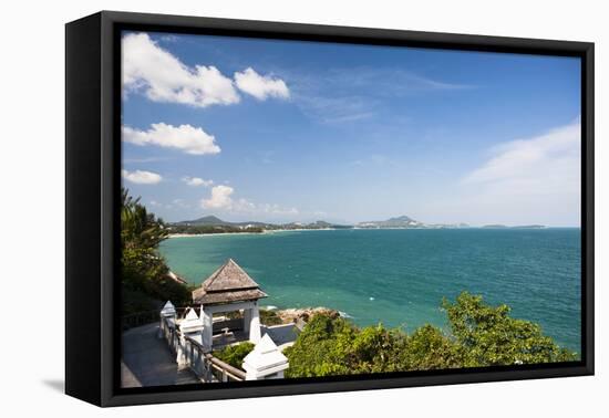 This Spot Is Just Outside of Chaweng, Looking Back onto the Beach-Micah Wright-Framed Premier Image Canvas