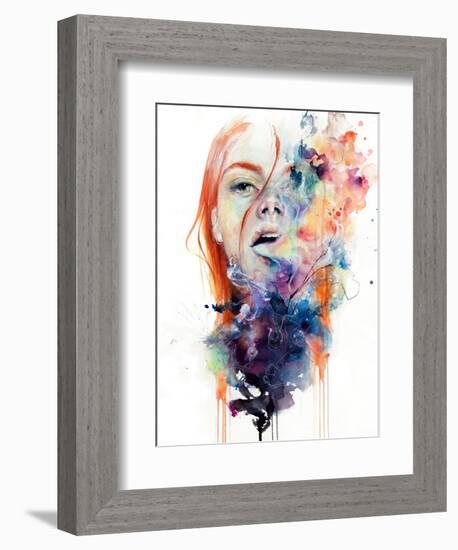 This Thing Called Art Is Really Dangerous-Agnes Cecile-Framed Art Print