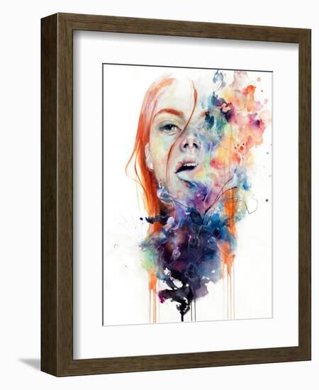 This Thing Called Art Is Really Dangerous-Agnes Cecile-Framed Art Print