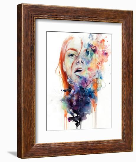 This Thing Called Art Is Really Dangerous-Agnes Cecile-Framed Art Print