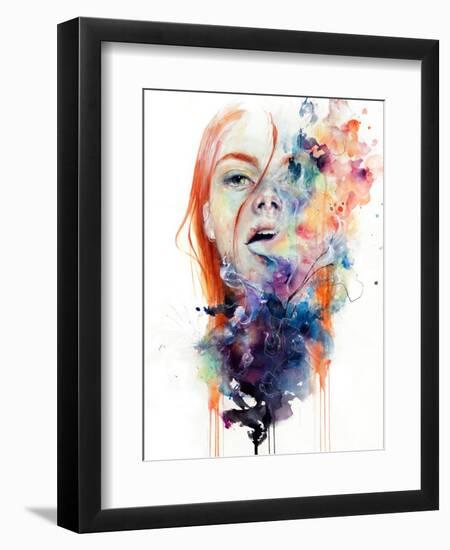 This Thing Called Art Is Really Dangerous-Agnes Cecile-Framed Art Print