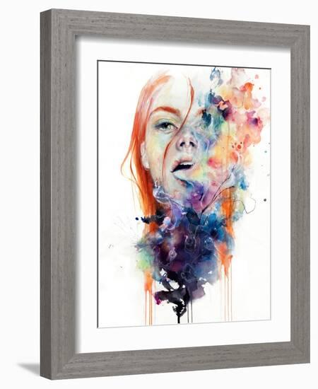 This Thing Called Art Is Really Dangerous-Agnes Cecile-Framed Art Print