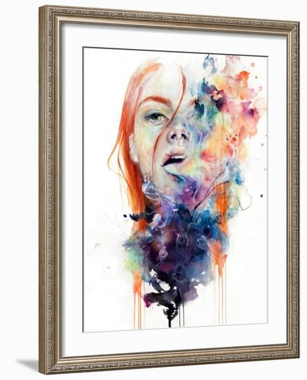 This Thing Called Art Is Really Dangerous-Agnes Cecile-Framed Premium Giclee Print