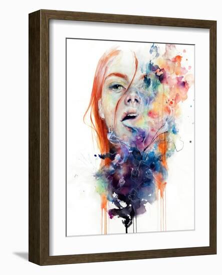 This Thing Called Art Is Really Dangerous-Agnes Cecile-Framed Art Print