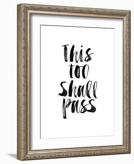 This Too Shall Pass-Brett Wilson-Framed Art Print