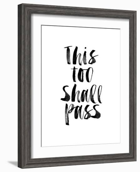 This Too Shall Pass-Brett Wilson-Framed Art Print