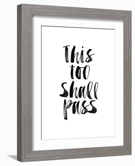 This Too Shall Pass-Brett Wilson-Framed Art Print